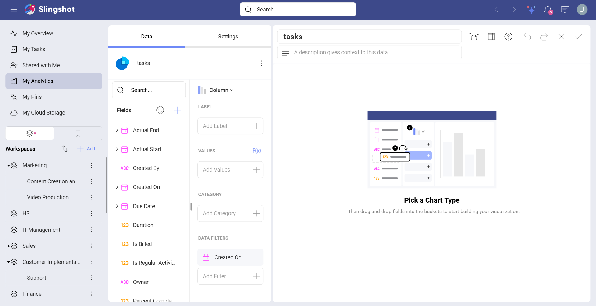 Microsoft Dynamics CRM data in the Visualization Editor