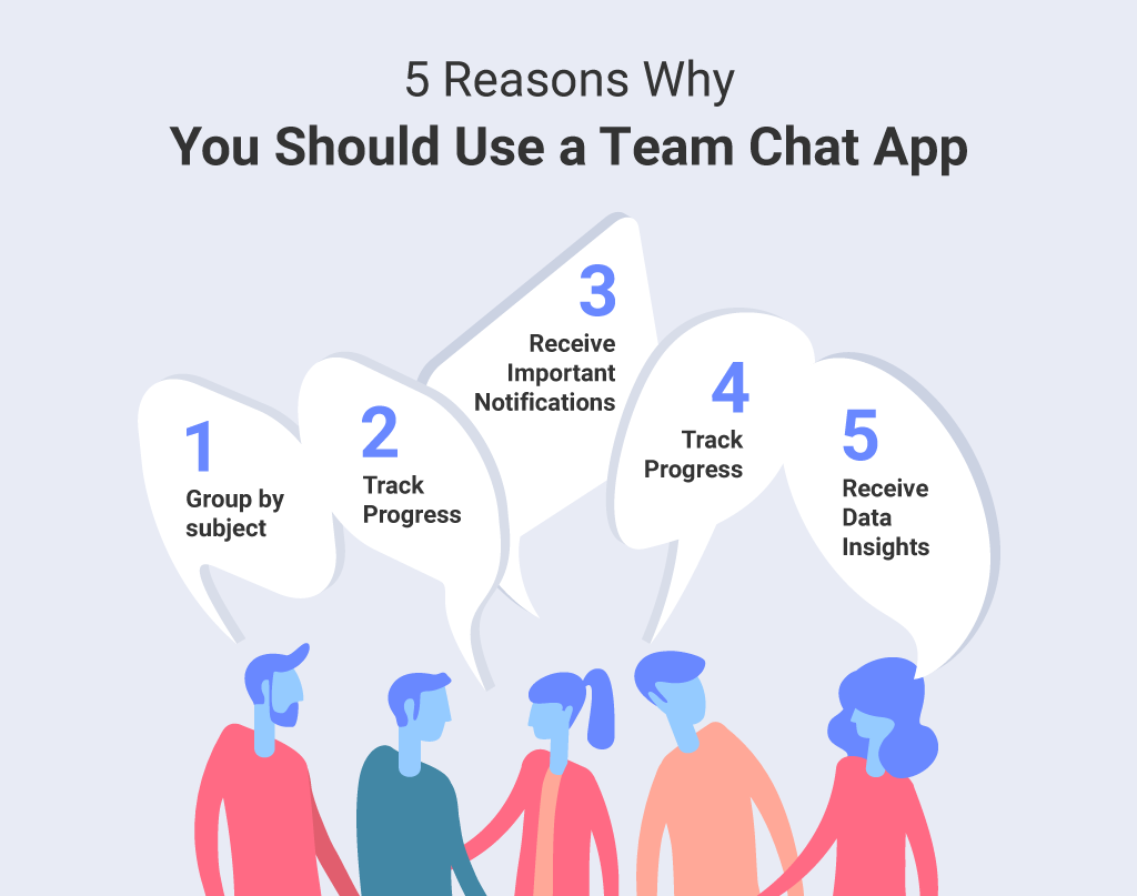 Why your team should use a communication app - 5 reasons