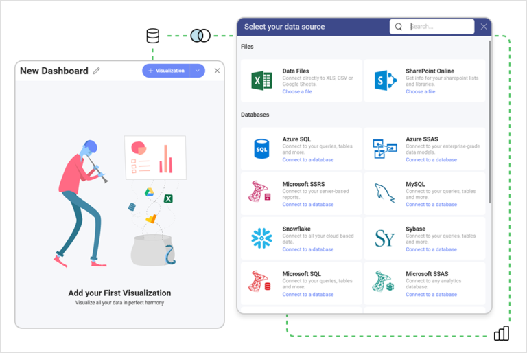 creating data visualization Slingshot