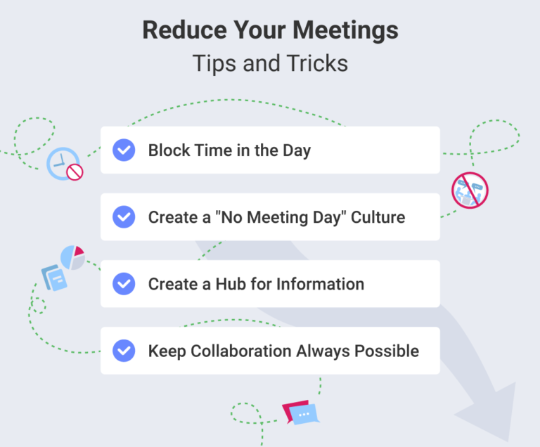 How to reduce the number of meetings