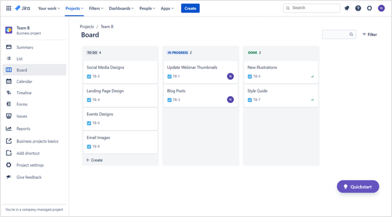 jira の概要 Trello の代替品