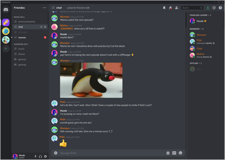 Discord Slack の代替品