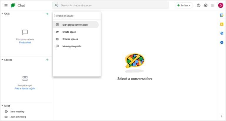 google chat  slack alternative