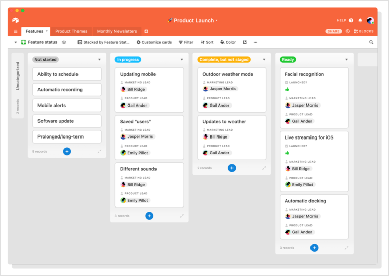 Airtable overview Trello alternative