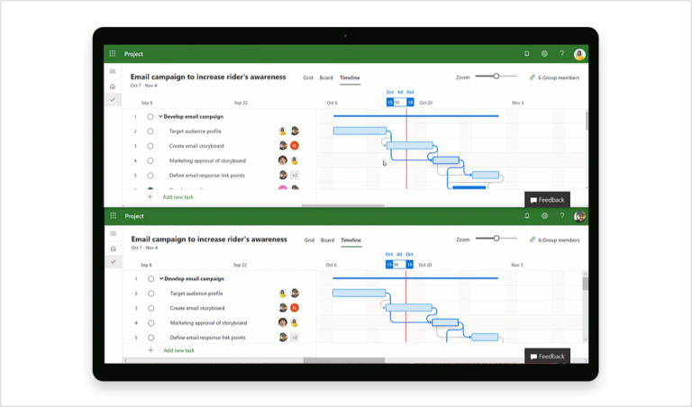 microsoft project overview Trello alternative