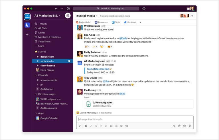 Slack overview