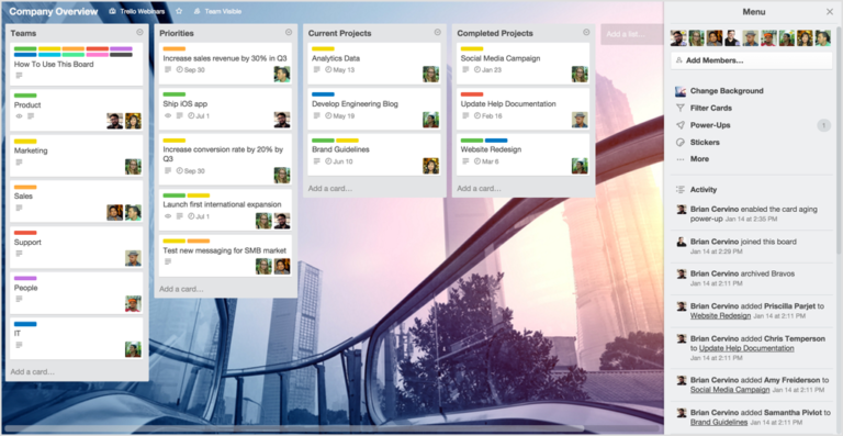 Trello - Noción alternativa