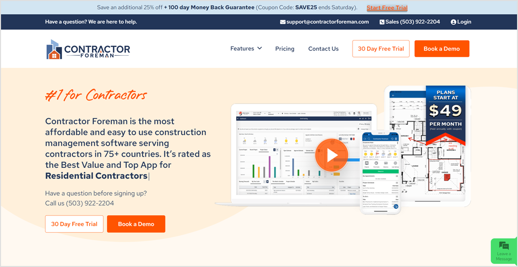 top 10 construction project management software 